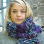 Fur stitch scarf digital pattern