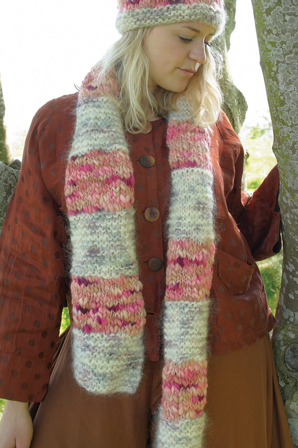 Mohair point five scarf digital pattern