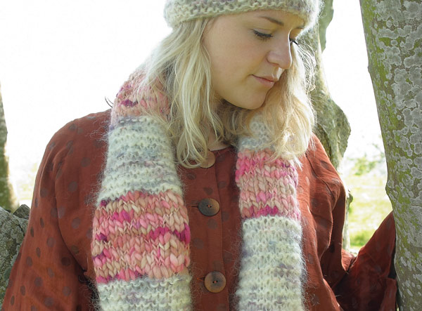 Mohair point five scarf digital pattern