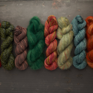 first step – hand dyed throw kit